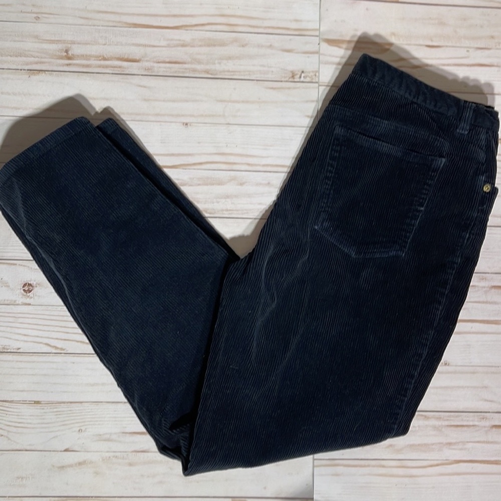 JONES NEW YORK SPORT Vintage Stretch Navy Blue Corduroys